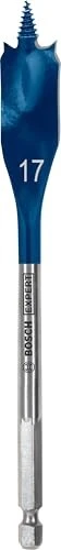 Bosch Professional EXPERT SelfCut Speed Flachfräsbohrer, 17x152mm, 1 Stück