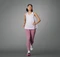 adidas DailyRun Laufhose 7/8 wonder orchid (Damen) Vorschaubild