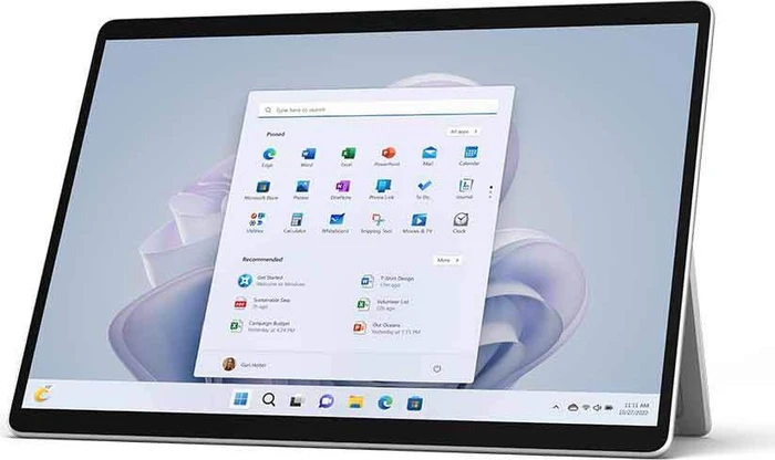 Microsoft Surface Pro 9, Platin, Core i5-1235U, 8GB RAM, 256GB