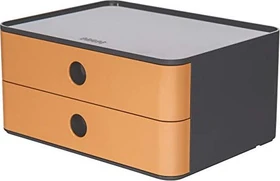 HAN Allison Smartbox Schubladenbox, 2 Schubladen, A5, caramel brown/schwarz