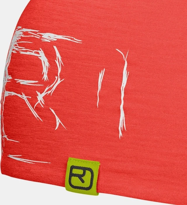 Ortovox 120 Tec Logo Beanie coral