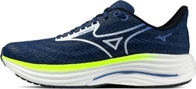 Mizuno Wave Rider 29 estate blue/white/lightning ye (Herren)