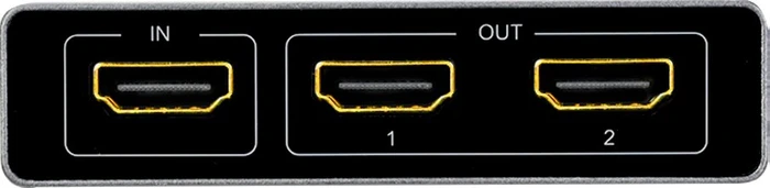 SilverStone HS12, HDMI Splitter 1 in 2 out 4K/60Hz