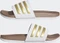 adidas Comfort Adilette cloud white/matte gold (Damen) Vorschaubild