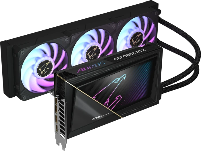 GIGABYTE AORUS GeForce RTX 5090 Xtreme Waterforce 32G, 32GB GDDR7, HDMI, 3x DP