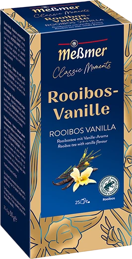 Meßmer Classic Moments Rooibos-Vanille Tee Beutel, 25 Stück