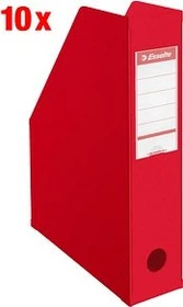 Esselte Vivida Stehsammler PVC, A4, rot, 10er-Pack