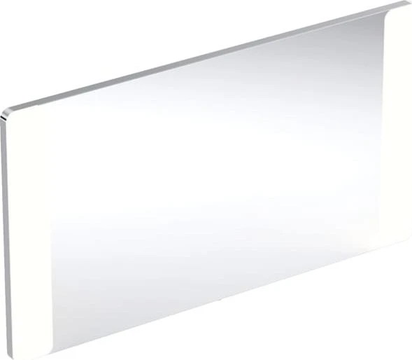 Geberit Option Square Lichtspiegel 120x65x3.5cm, Aluminium gebürstet