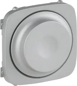 Legrand Valena Allure Abdeckung für Drehdimmer, aluminium
