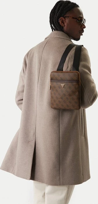 Guess Milano Smart Umhängetasche braun
