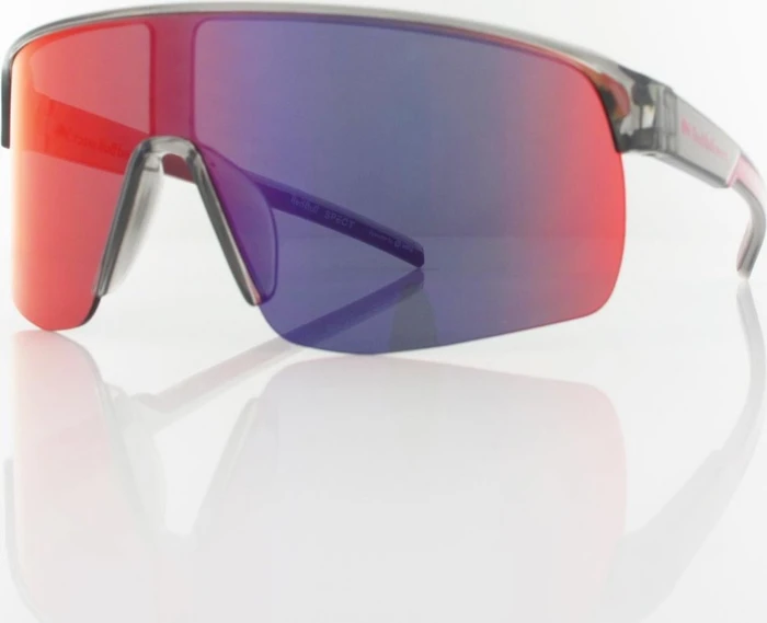 Red Bull Spect Eyewear Dakota shiny x'tal li grey/brown with red mirror