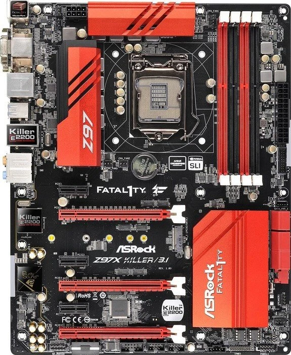 ASRock Fatal1ty Z97X Killer/3.1 (Intel 1150)