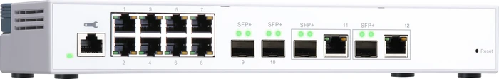 QNAP QSW-M400 Desktop Gigabit Managed Switch, 8x RJ-45, 2x SFP+, 2x RJ-45/SFP+