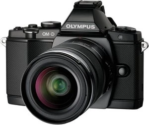 Olympus OM-D E-M5 schwarz mit Objektiv M.Zuiko digital 14-42mm 3.5-5.6 II