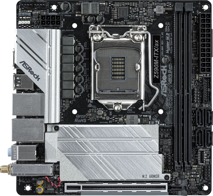 ASRock Z590M-ITX/ax (Intel 1200)