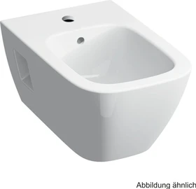 Geberit Renova Plan Wandbidet teilgeschlossene Form weiß