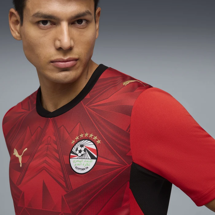 Puma FIFA WM 2026 Ägypten Heimtrikot kurzarm puma red/intense red (Herren)