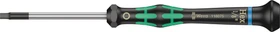 Wera Kraftform Micro 2054 zöllig Elektroniker Innensechskant Schraubendreher zöllig, 1/8"x40mm