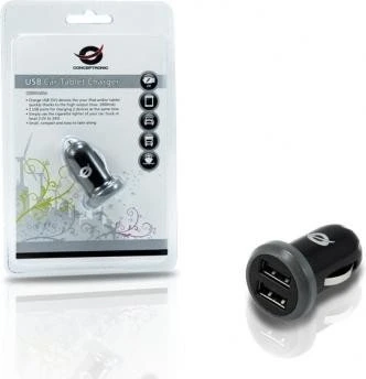 Conceptronic USB Car Tablet Charger 2A