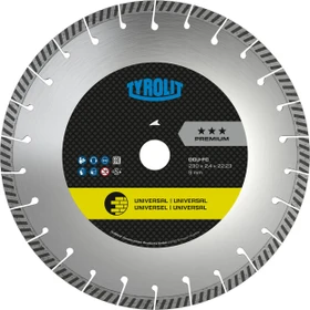 Tyrolit Premium DCU-FAST Cut Trockenschnitt Trennscheibe, 115x2x22.23mm, 1 Stück