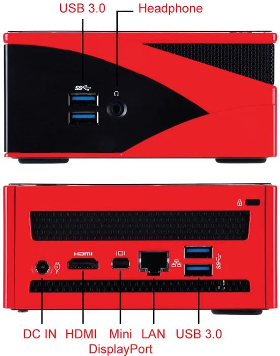 GIGABYTE Brix Gaming GB-BXA8G-8890, Radeon R9 M275X