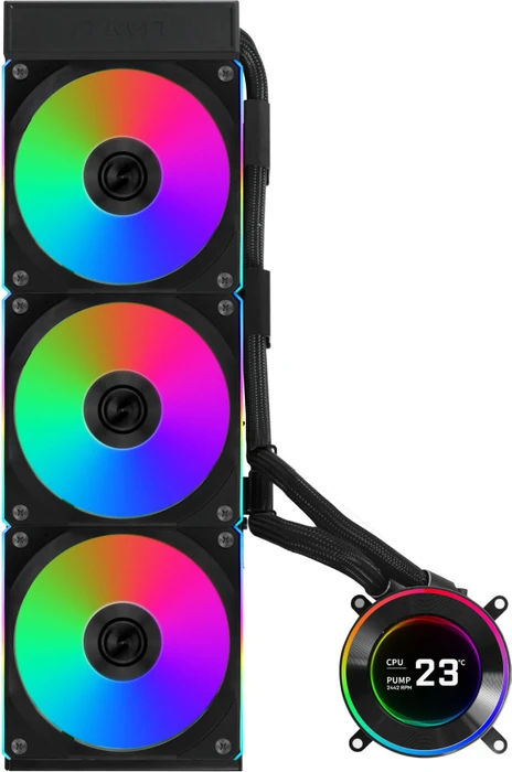 Lian Li HydroShift II LCD-C 360CL / 360R, schwarz