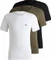 Hugo Boss Baumwolle Logo 3er-Pack T-Shirt kurzarm (Herren) Vorschaubild