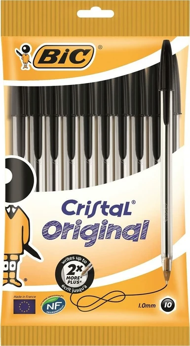 BIC Cristal Original, 0.4mm, 10er-Pack