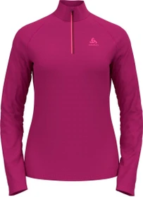Odlo Besso Midlayer Half Zip Funktionsshirt langarm festival fuchsia (Damen)