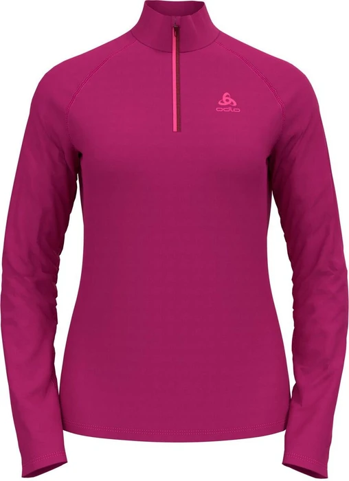 Odlo Besso Midlayer Half Zip Funktionsshirt langarm festival fuchsia (Damen)