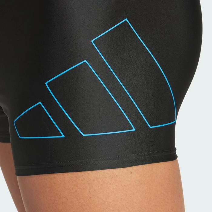 adidas Big Bars Badehose black/bright royal (Herren)