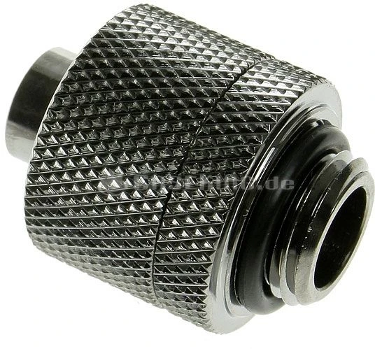Bitspower Anschluss G1/4" auf 16/10mm glänzend schwarz