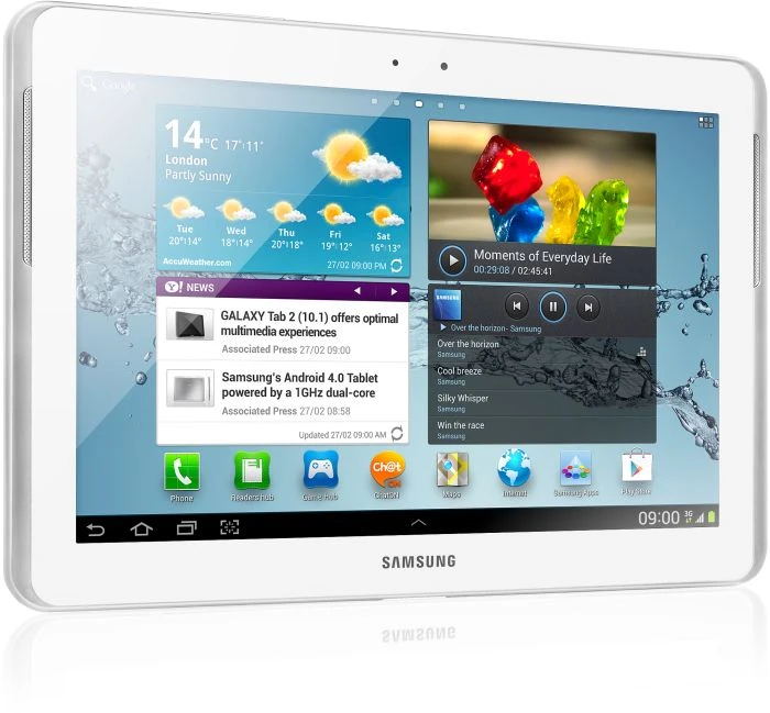 Samsung Galaxy Tab 2 10.1 P5100, weiß, 32GB, UMTS