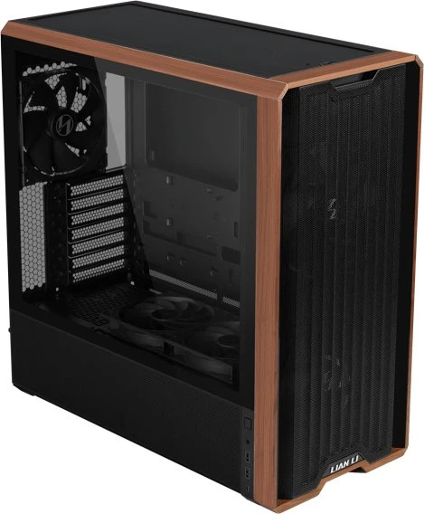Lian Li LANCOOL 217, schwarz, Glasfenster