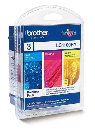Brother Tinte LC1100HY Color Pack hohe Kapazität