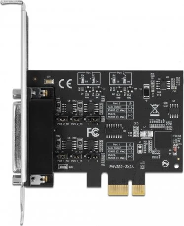 DeLOCK PCIe zu 2x seriell RS-422/485, PCIe 2.0 x1