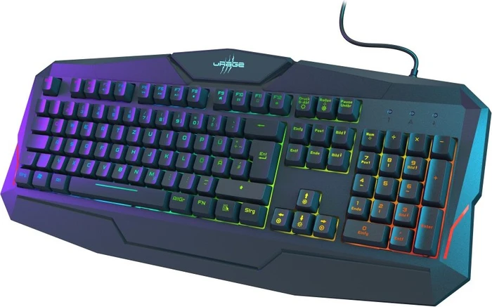 Hama uRage Exodus 210 Gaming Tastatur, USB, DE