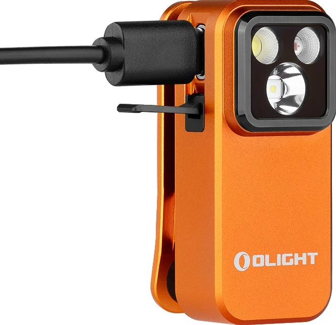 OLight Oclip Pro Taschenlampe orange