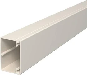 OBO Bettermann WDK40060CW Kabelkanal, 60x40mm, 2m, cremeweiß