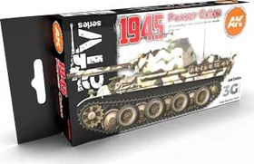 AK-Interactive 3rd Gen Acrylic Colors AFV Series 1945 Panzer Colors Farbset, 6-tlg.