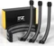 EZDIY-FAB Cable Extension Kit, 1x 24-Pin, 1x 4/8-Pin ATX, 2x 8-Pin PCIe, 18AWG, schwarz/grau Vorschaubild