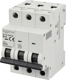 Sygonix Leitungsschutzschalter 3polig 16A 415 V/AC