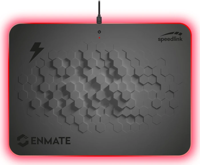 Speedlink Enmate RGB Charging Mousepad, grau
