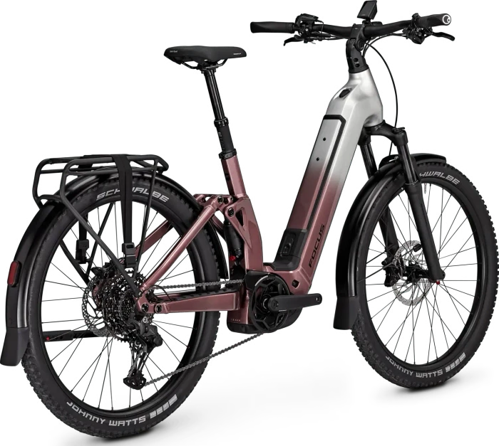 Focus Aventura² FS 6.8 800 Wh nepalsilver/mauve