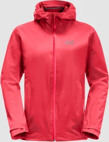 Jack Wolfskin Pack&Go Funktionsjacke tulip red (Damen)