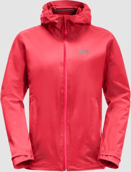 Jack Wolfskin Pack&Go Funktionsjacke tulip red (Damen)