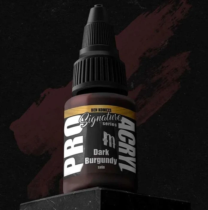 Monument Hobbies Pro Acryl Signature Series Ben Komets S15 dark burgundy, 22ml