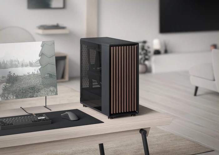 Fractal Design North Charcoal Black TG Dark, Glasfenster