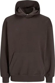 Jack & Jones Einfarbig Hoodie mulch (Herren)