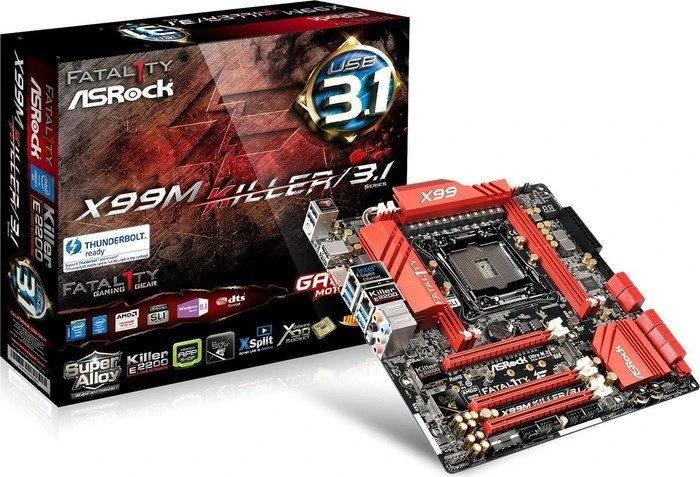 ASRock Fatal1ty X99M Killer/3.1 (Intel 2011-3)